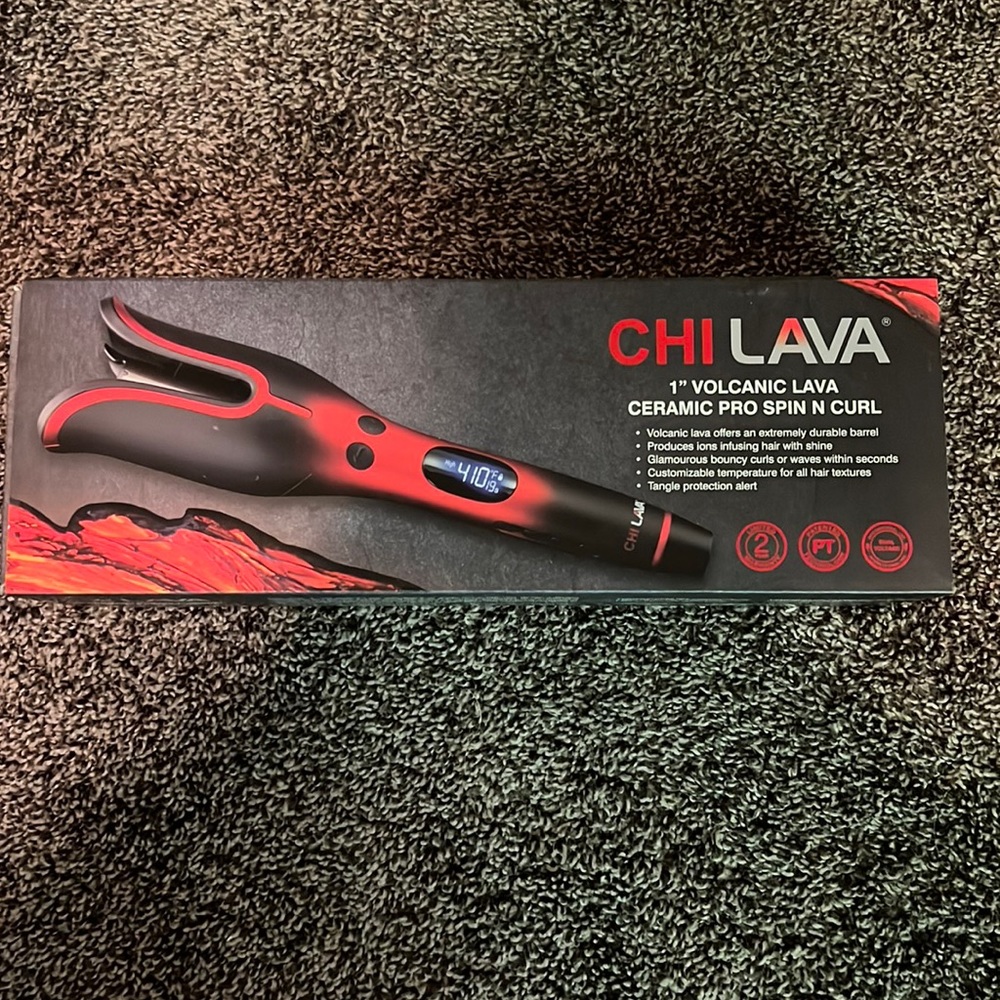 CHI® Lava Spin 'n Curl Ceramic 1-Inch Rotating Curler